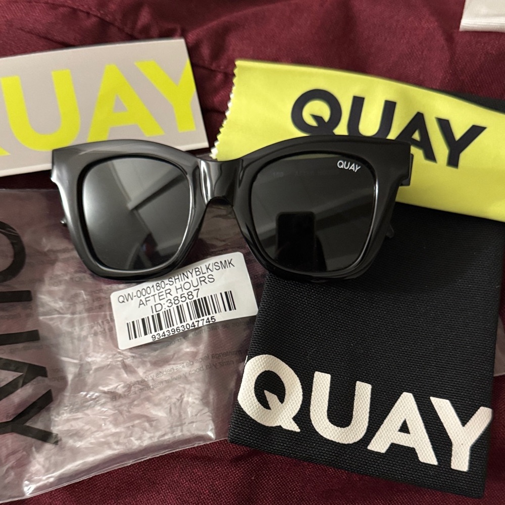 Quay Australia Black Sunglasses